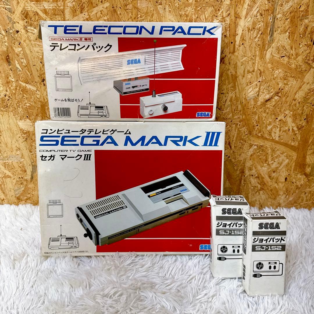SEGA MARKⅢ/セガ・マーク3本体+テレコンパック+SJ-152