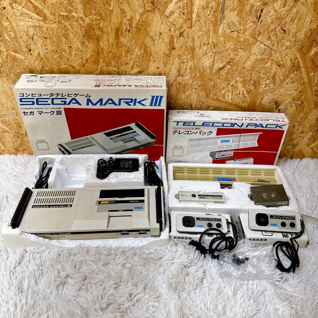 SEGA MARKⅢ/セガ・マーク3本体+テレコンパック+SJ-152