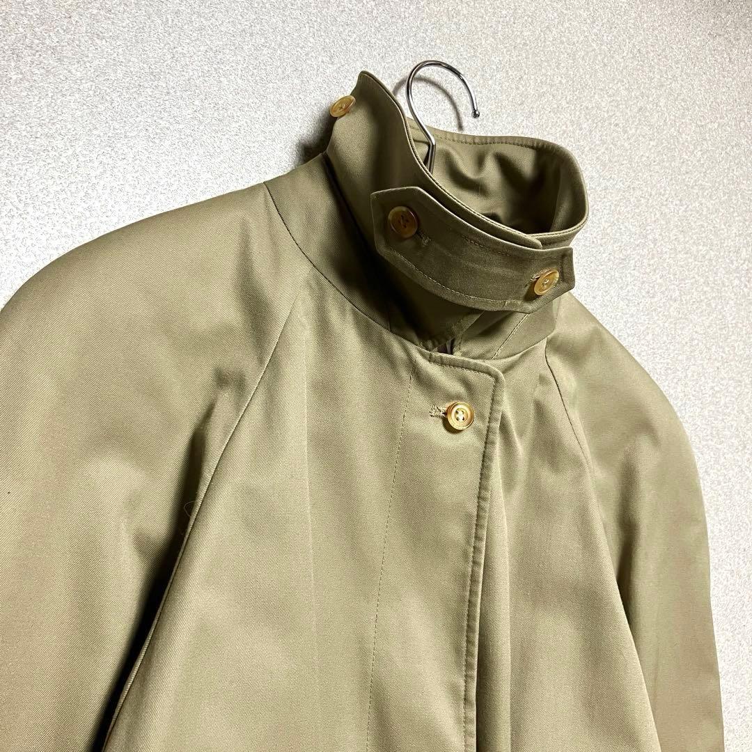 アクアスキュータム トレンチコート イギリス製 ギンガムチェック ヴィンテージ