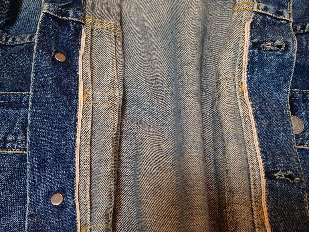 リーバイス 90s 日本製 71507XX 2nd復刻 デニムジャケット 40