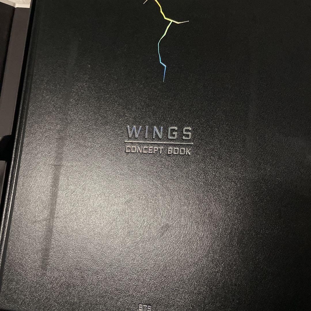 bts トレカ　ジミン　wings レンチキュラー　コンセプトブック