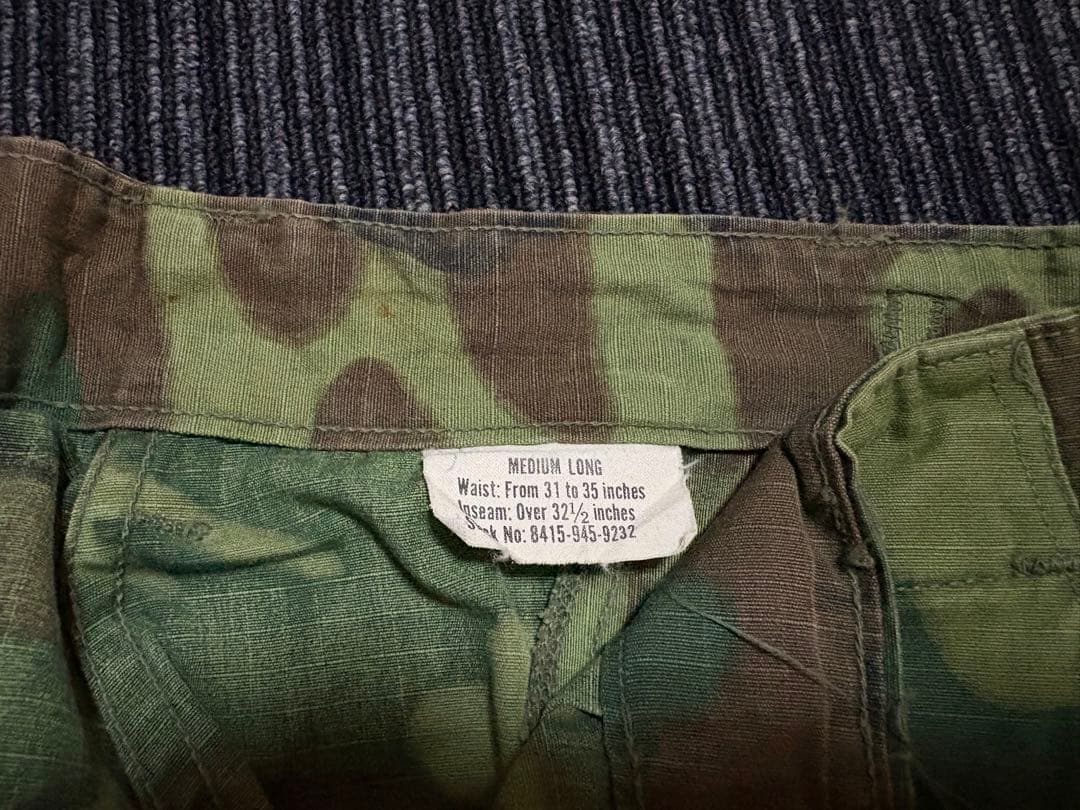 ベトナム戦争　USMC リーフパターン上下セット　実物