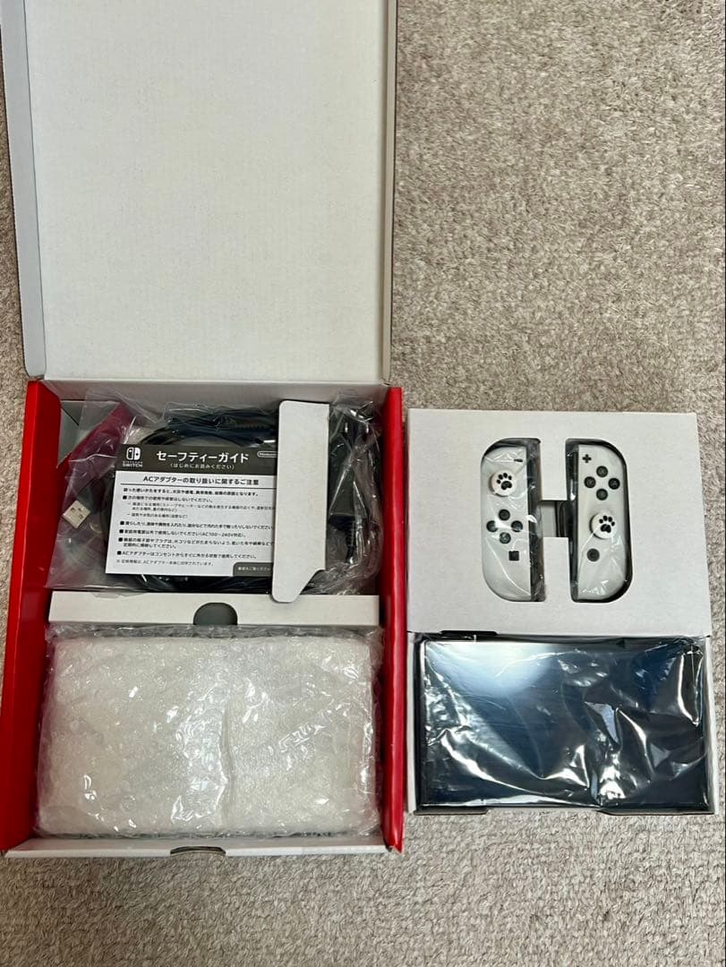 【美品】Nintendo Switch　有機ELモデル　ホワイト