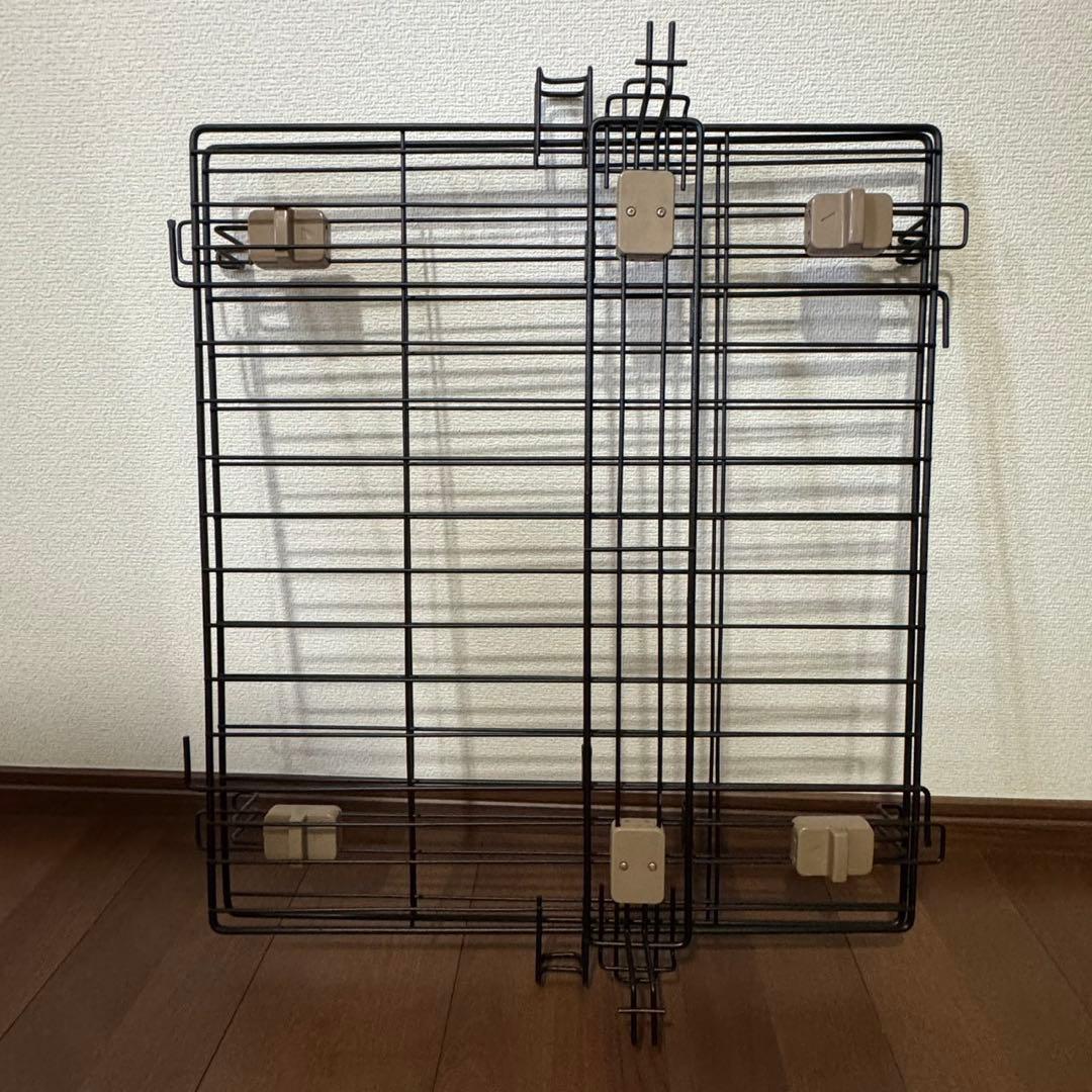 【美品】犬用ゲージ　幅120cm 屋根付きセット　トイレ付き　ほぼ未使用