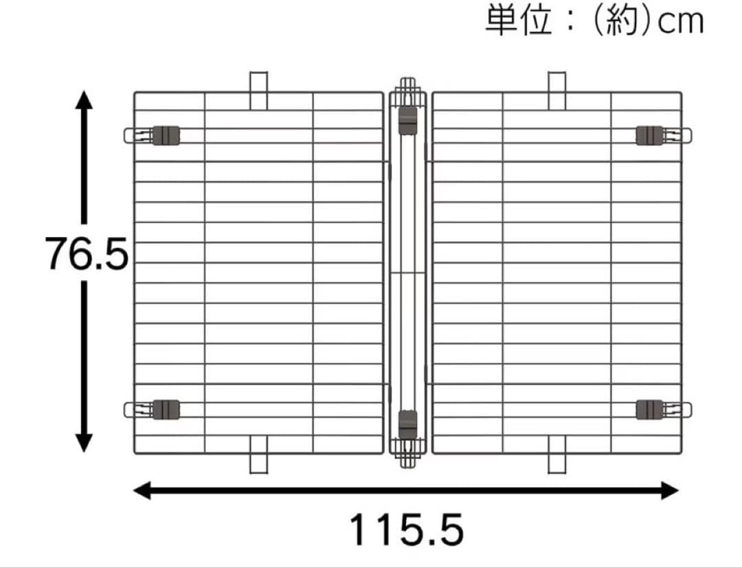 【美品】犬用ゲージ　幅120cm 屋根付きセット　トイレ付き　ほぼ未使用
