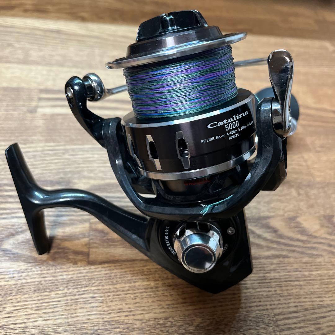 美品 ダイワ 16キャタリナ 5000 替えスプール2個付き