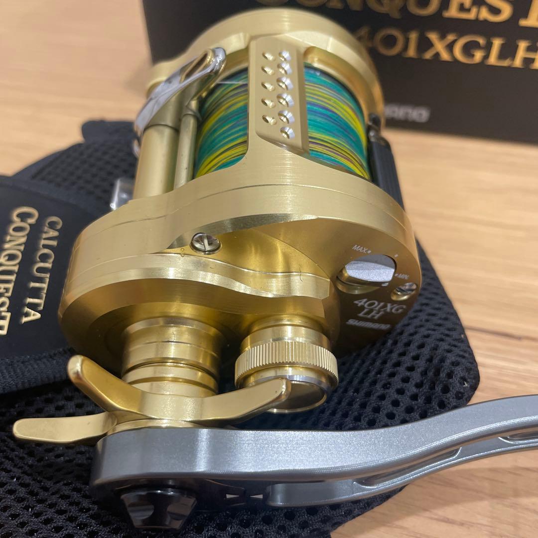 新品 シマノ カルカッタコンクエストMD 401XGLH リブレ ハンドル