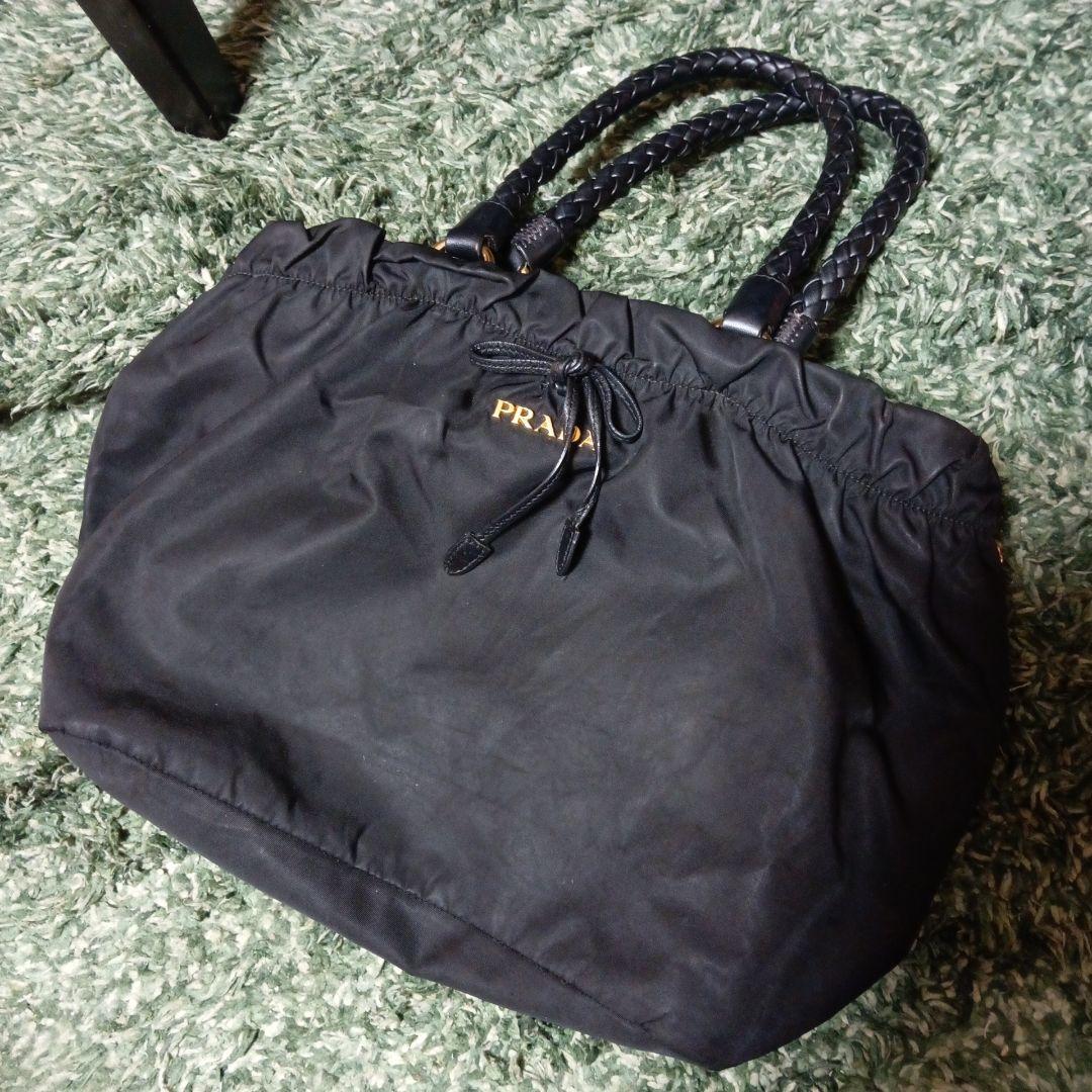 プラダ トートバッグ PRADA 2way ショルダーバッグ BN1970 黒
