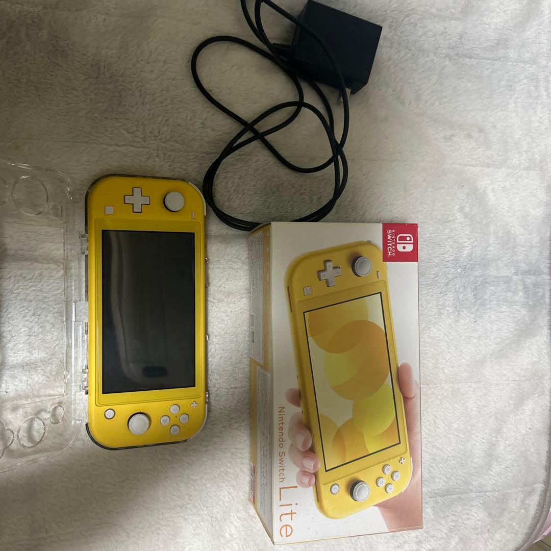 Nintendo Switch Lite yellow モンハンライズ付き