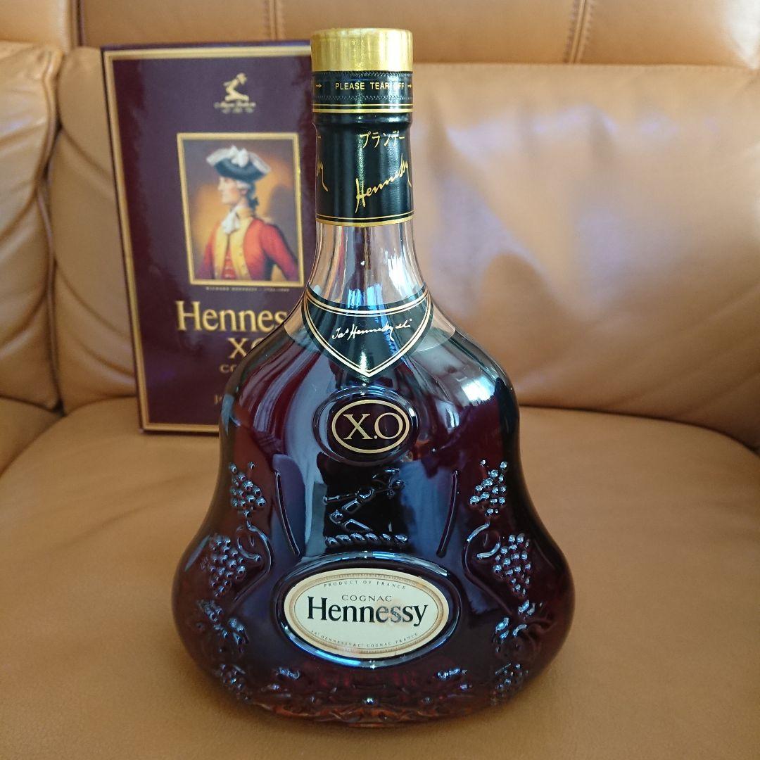 ❤️金キャップ Hennessy XO コニャック 未開栓　箱付き