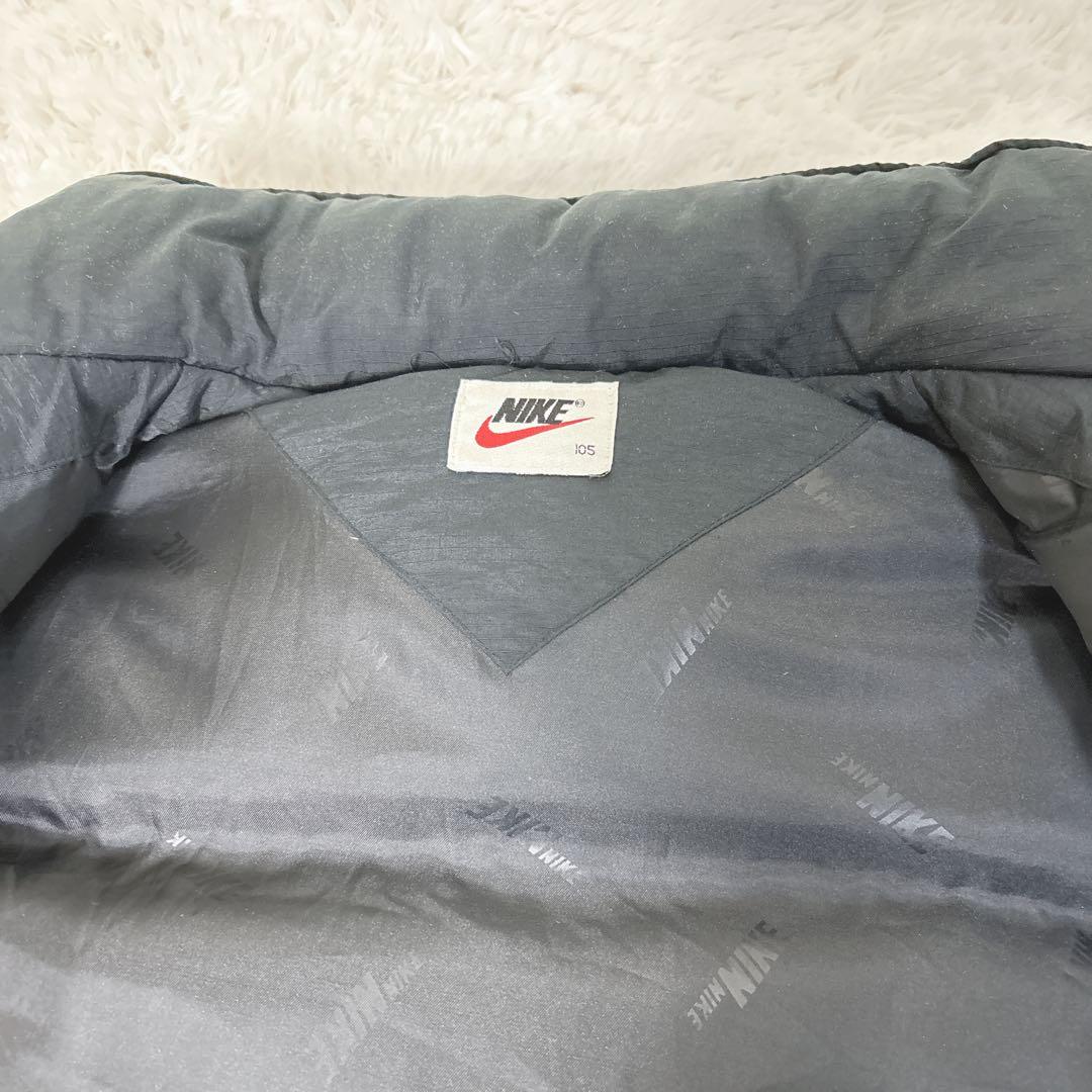 NIKE ACG ダウンジャケット　ベスト　105 大きい　刺繍ロゴ　黒