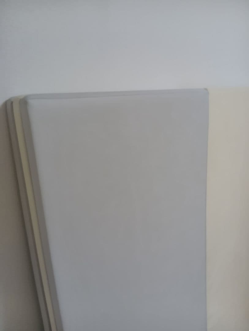 【まふゆ】Carazプレミアムプレイマット グレー・ホワイト200×160