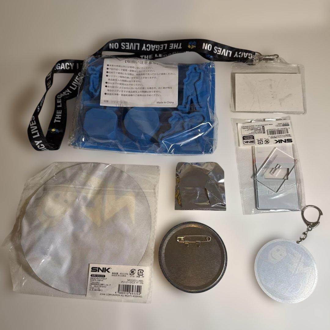 NEOGEO ネオジオ まとめ売り ラバーコースター キーホルダー SNK