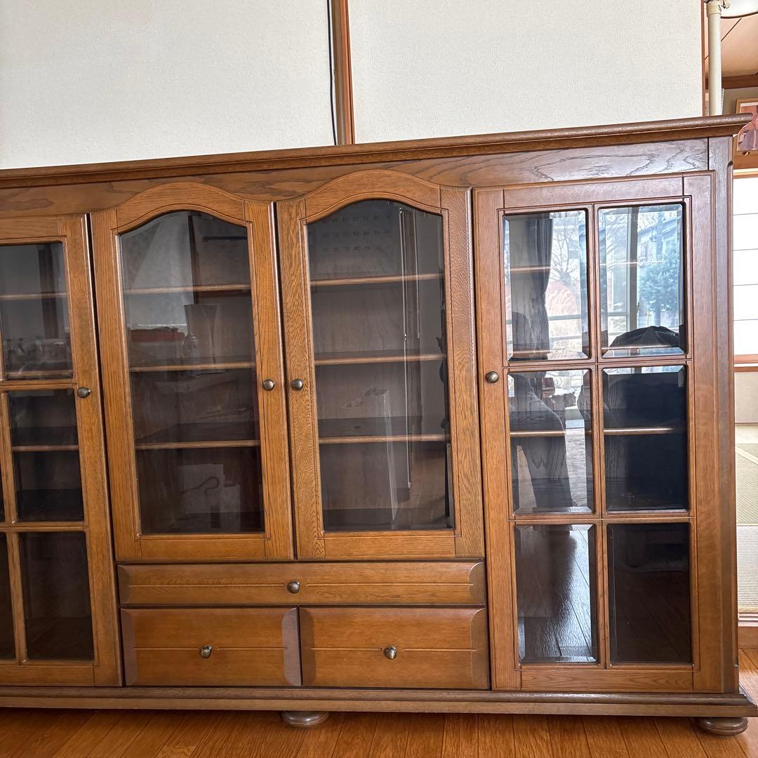 ❷高級家具　passionブランド　横型　カップポード飾り棚　ハイセンス　お洒落