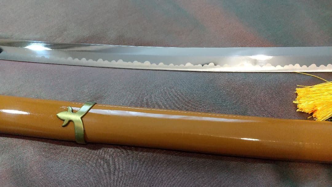 ☆格安☆【金属刀身】髭切 模造刀 武具 日本刀 刀剣乱舞 コスプレ 模擬刀 刀剣