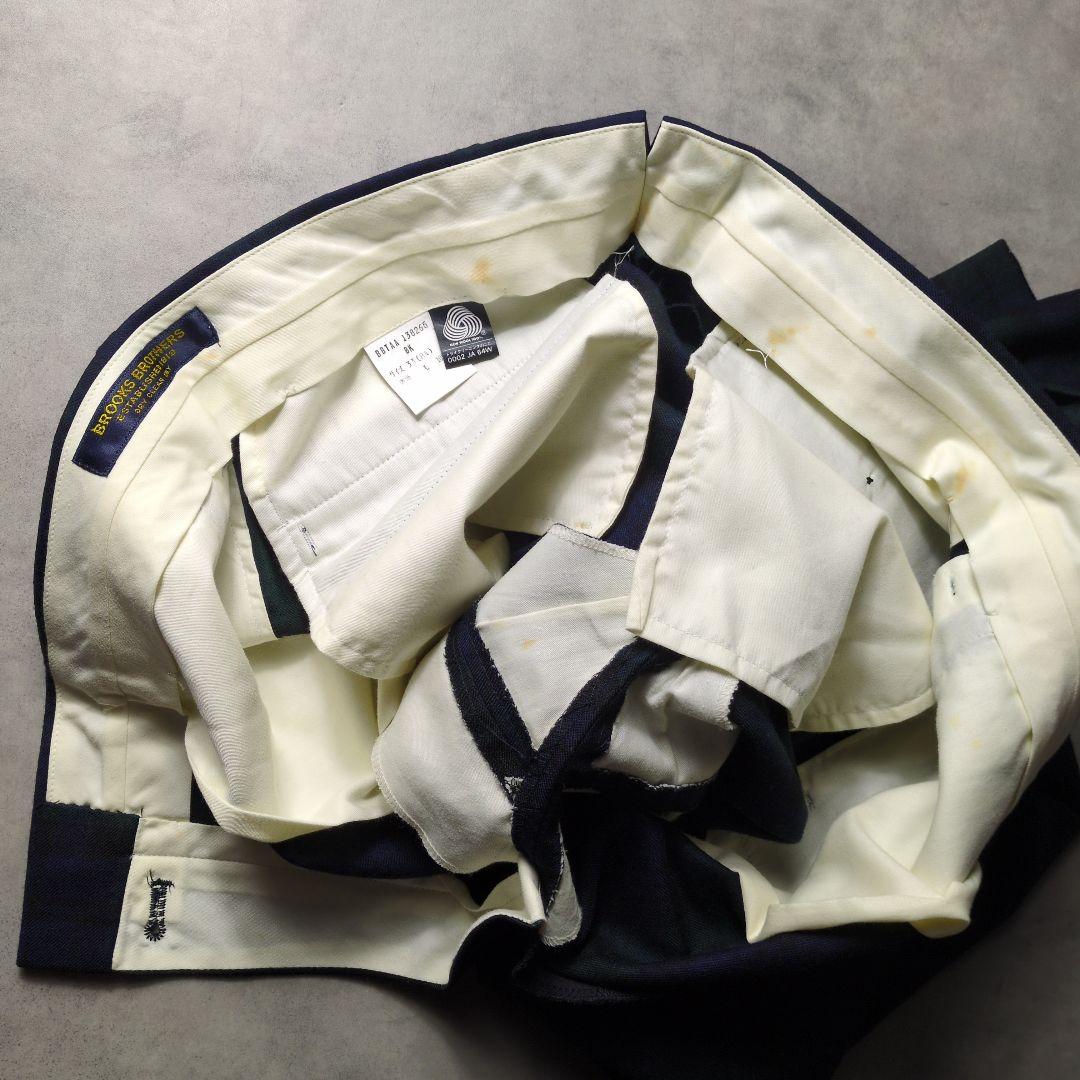 80s 90s Brooks Brothers ブラックウォッチ スラックス