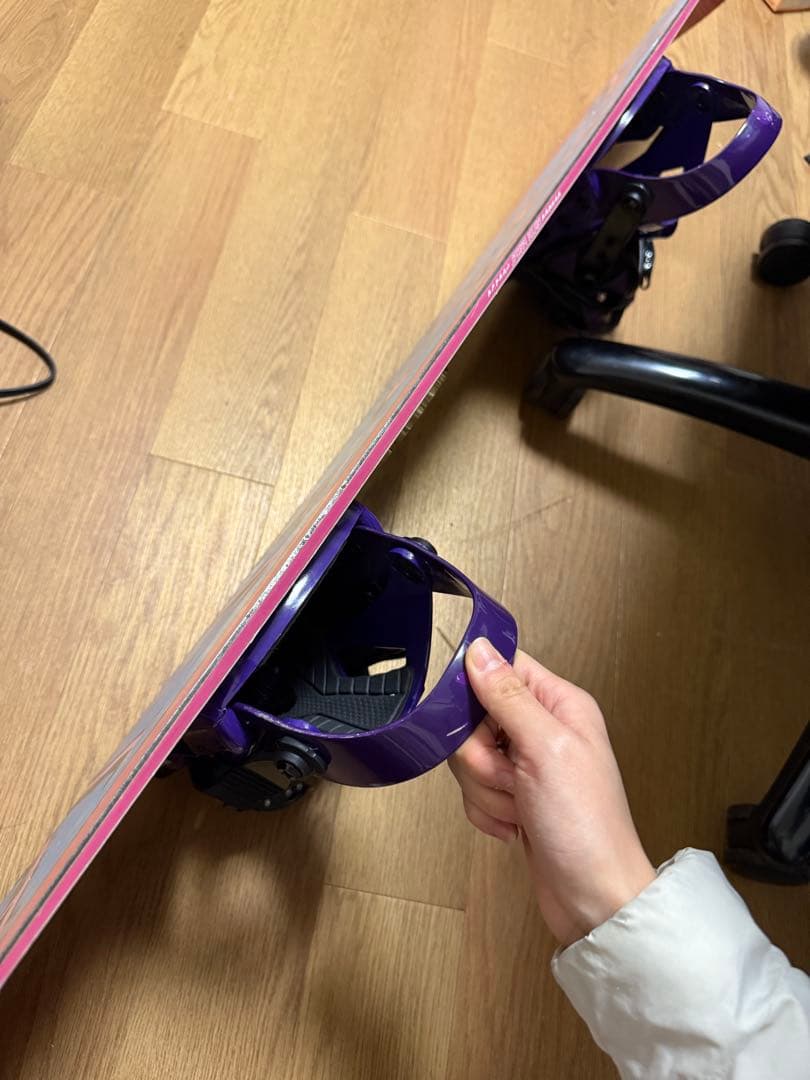 SABRINA 144 スノーボード ピンク