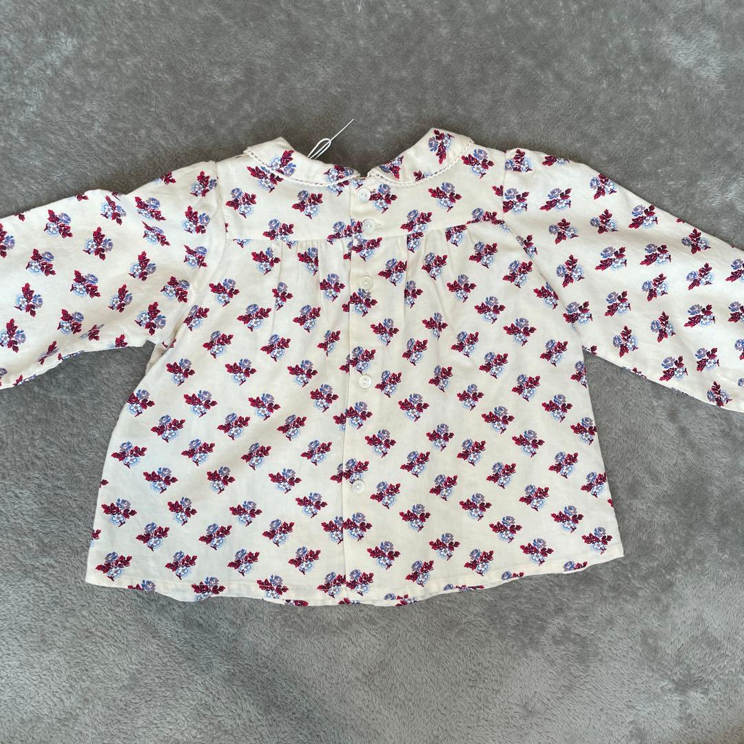 M*8様 ポンポワン ブラウス ベビーパンツ セット