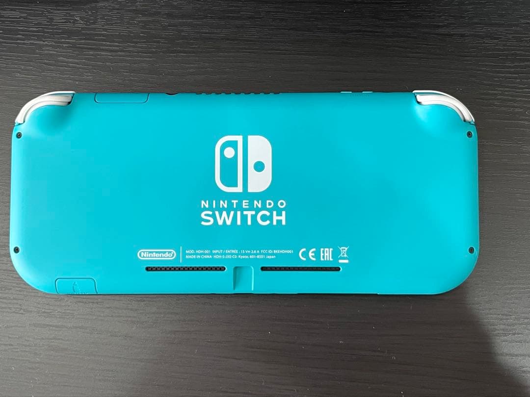 Nintendo Switch Lite ターコイズ　箱,附属品あり