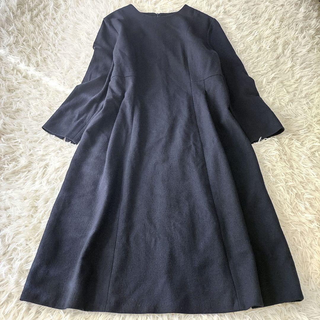 UNTITLED アンタイトル XL ロングワンピース ウール