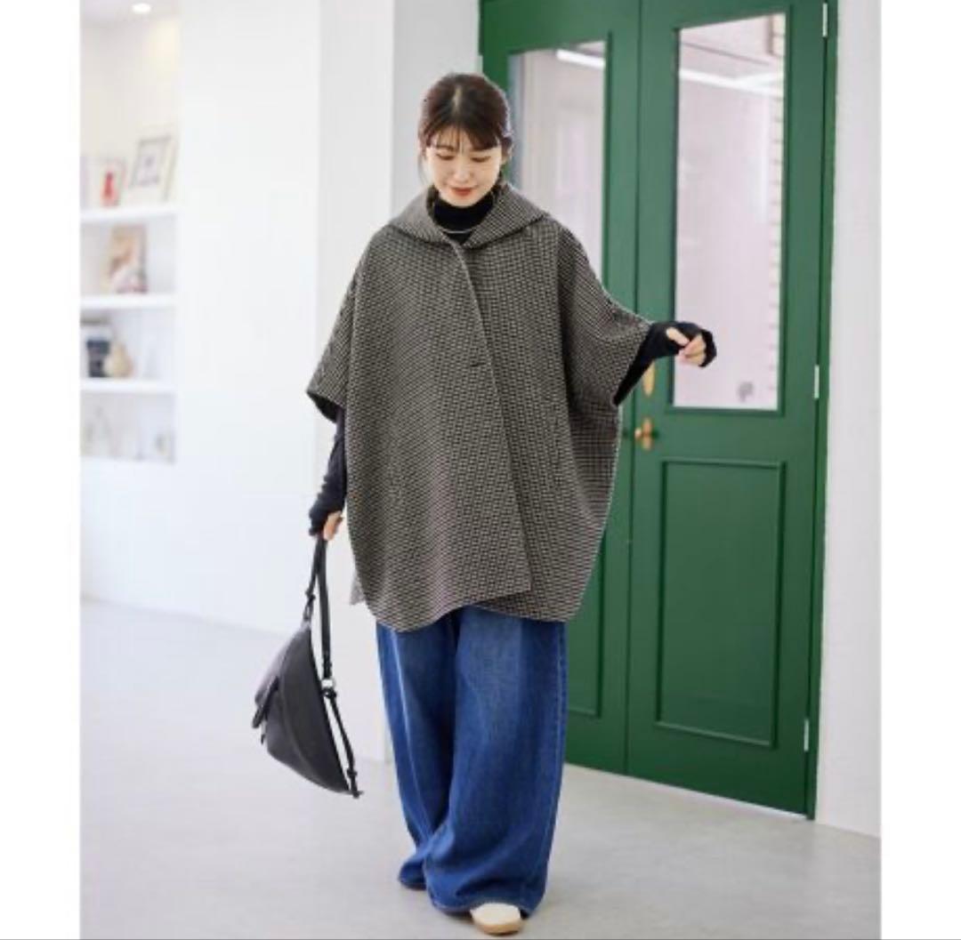 チ*コ様 最終値下げ！JOURNAL STANDARD ウールリバーポンチョコー