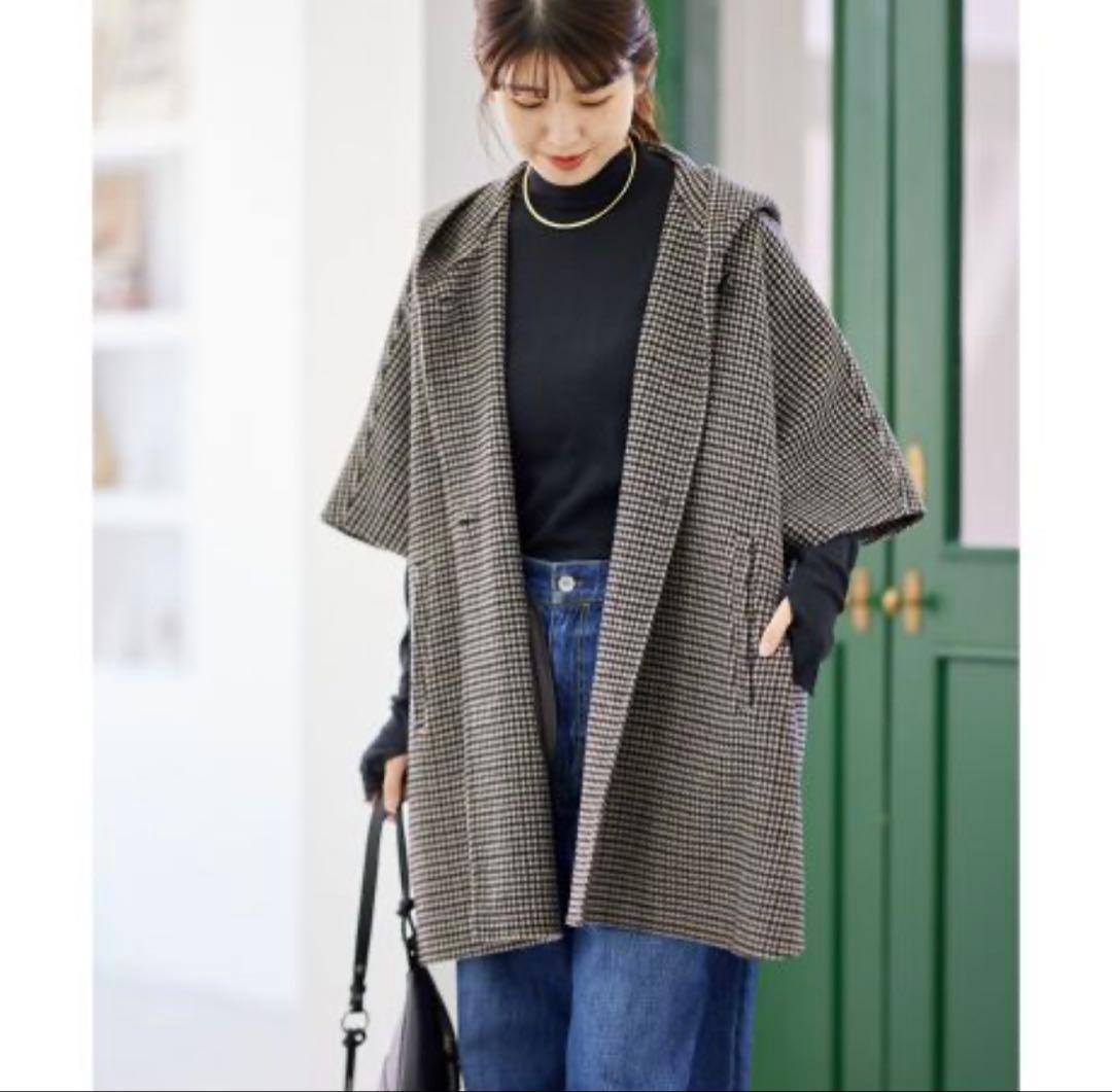 チ*コ様 最終値下げ！JOURNAL STANDARD ウールリバーポンチョコー