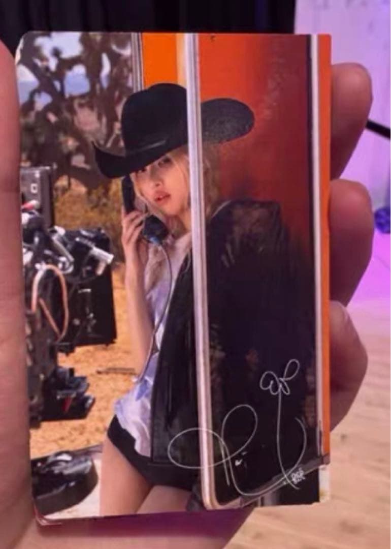 blackpink ワルツ LA 購入特典 限定トレカ ロゼ