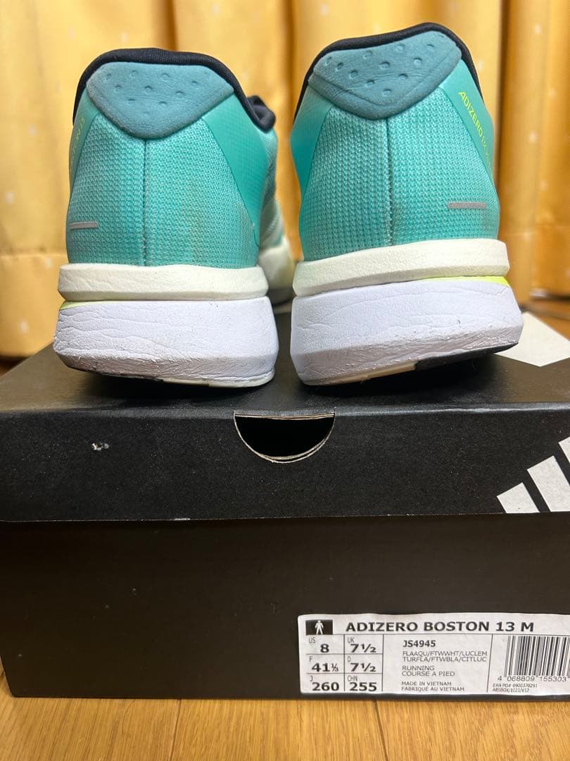 adidas ADIZERO BOSTON13 26.0cm 箱付き