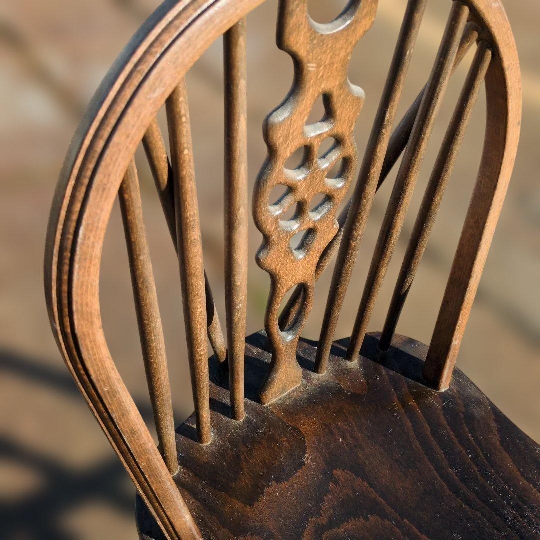 ブレースバックチェア① ウィンザー ダイニング ヴィンテージ レトロ