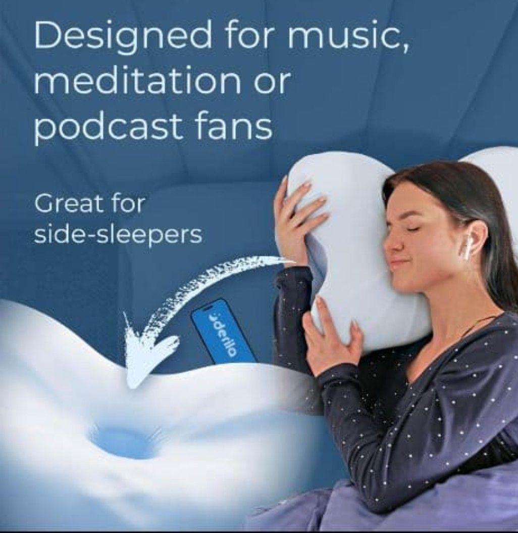 Derila Ergo　デリラエルゴ 快適な睡眠の為の頸部ネックピローカバー付き