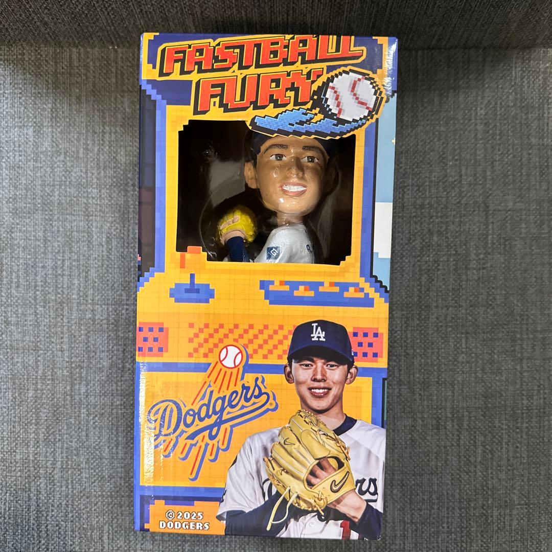 【非売品】8/4 球場配布品 佐々木朗希 ドジャースボブルヘッド MLB