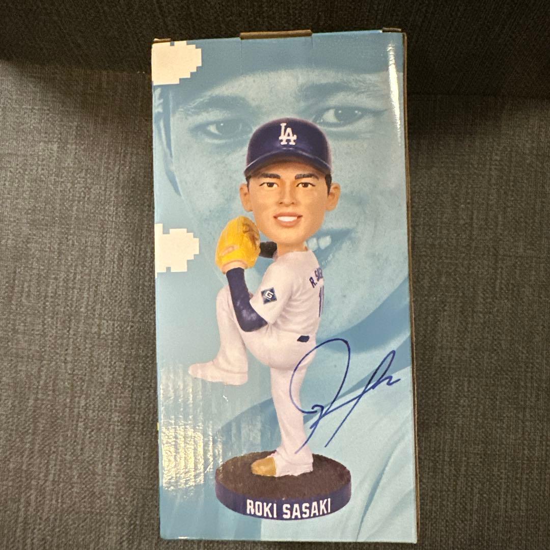 【非売品】8/4 球場配布品 佐々木朗希 ドジャースボブルヘッド MLB