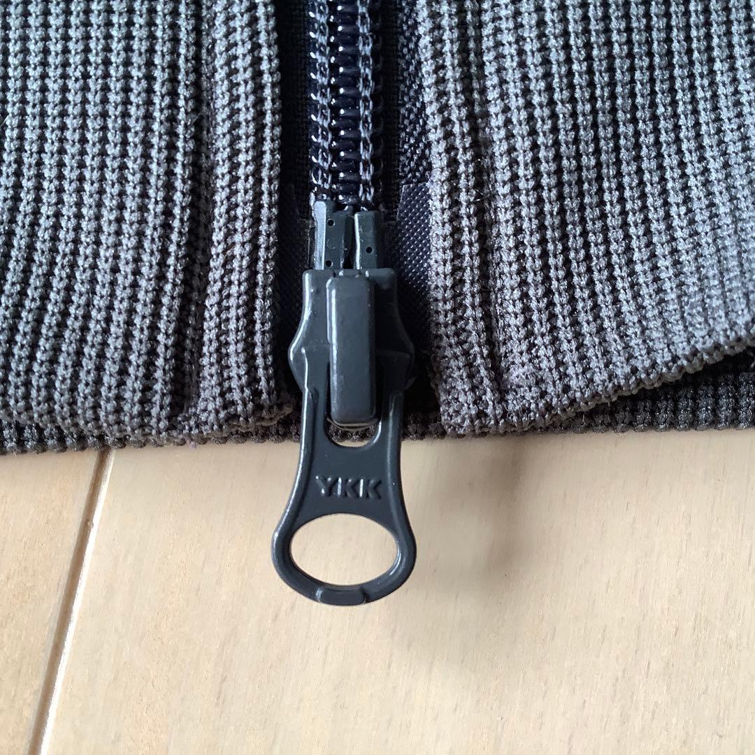 別注 Needles トラックジャケット グレーxパープル Lsize