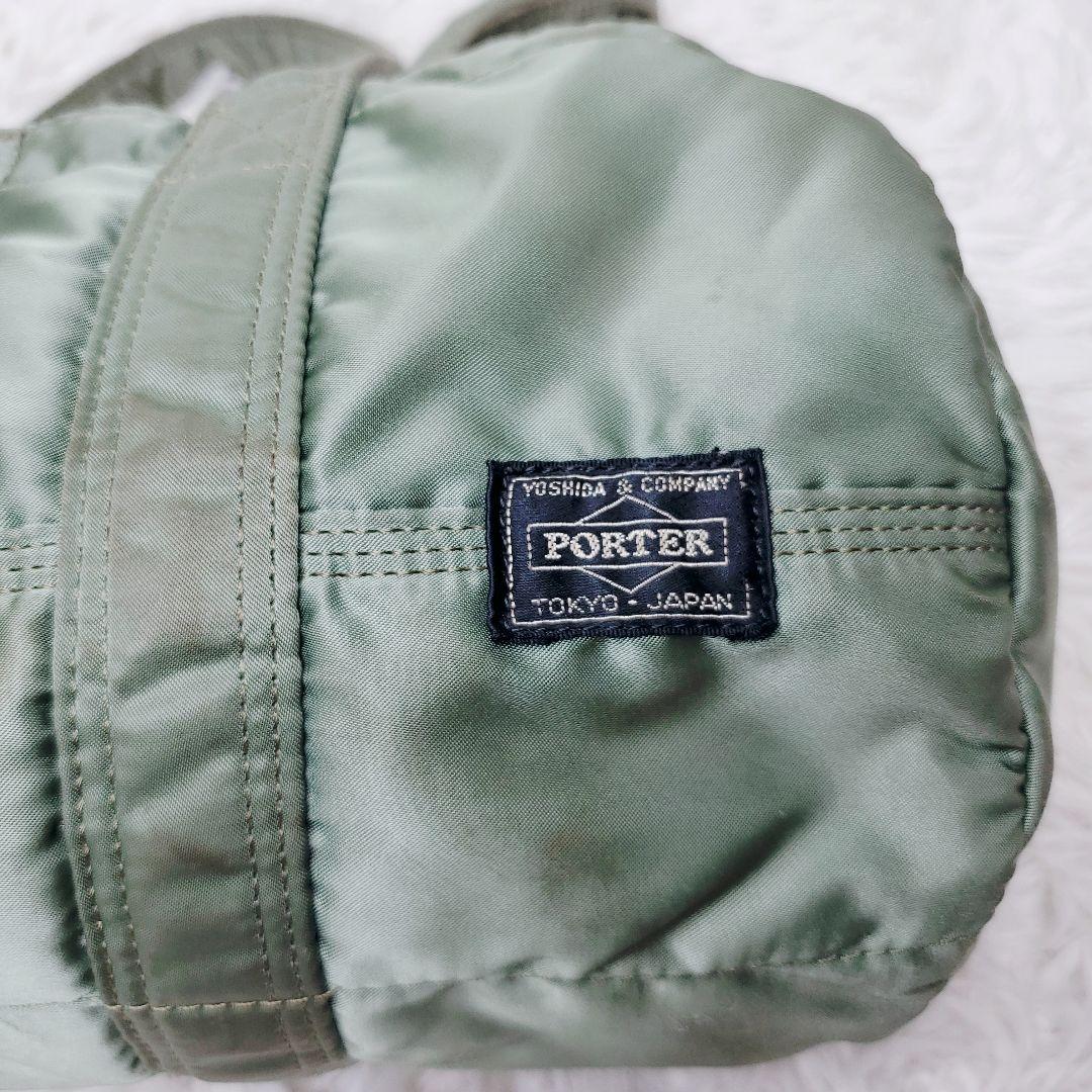 希少✨ ポーター タンカー ダッフル ミニボストンバッグLサイズ セージ
