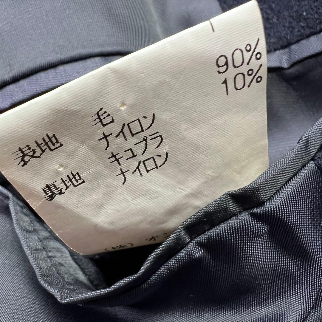 極美品　ラルフローレン　チェスターコート　ダブル　ネイビー　ウール　A5