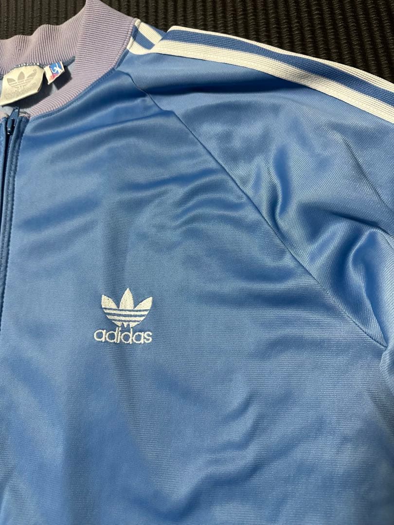 [希少サイズ] 80s adidas ATP トラックジャケット ブルー L
