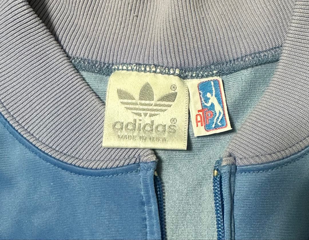 [希少サイズ] 80s adidas ATP トラックジャケット ブルー L