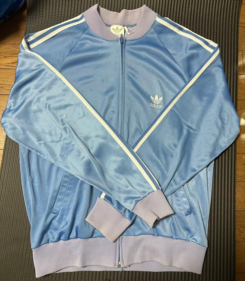 [希少サイズ] 80s adidas ATP トラックジャケット ブルー L