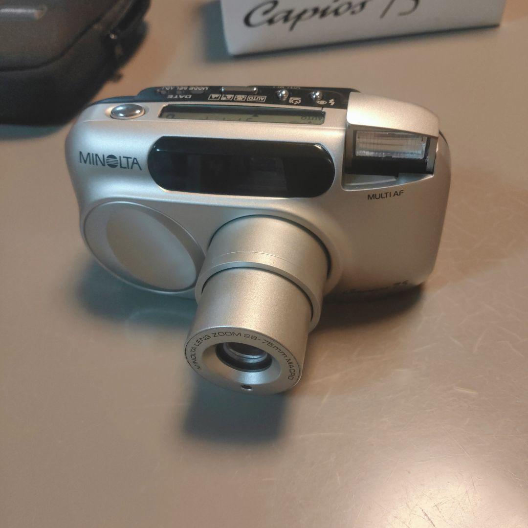 極美品 Minolta Capios75 ミノルタ コンパクト フィルム カメラ