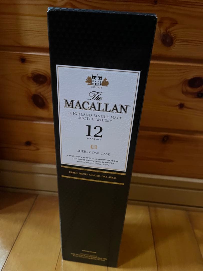 ザ・マッカラン　12年　シェリーオークカスク　正規品ボトル