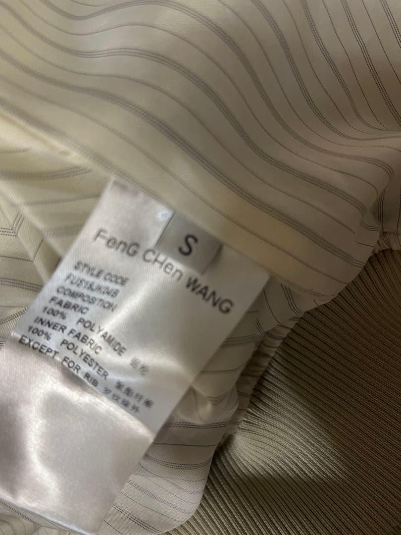 Feng Chen Wang 25ss ボンバージャケット