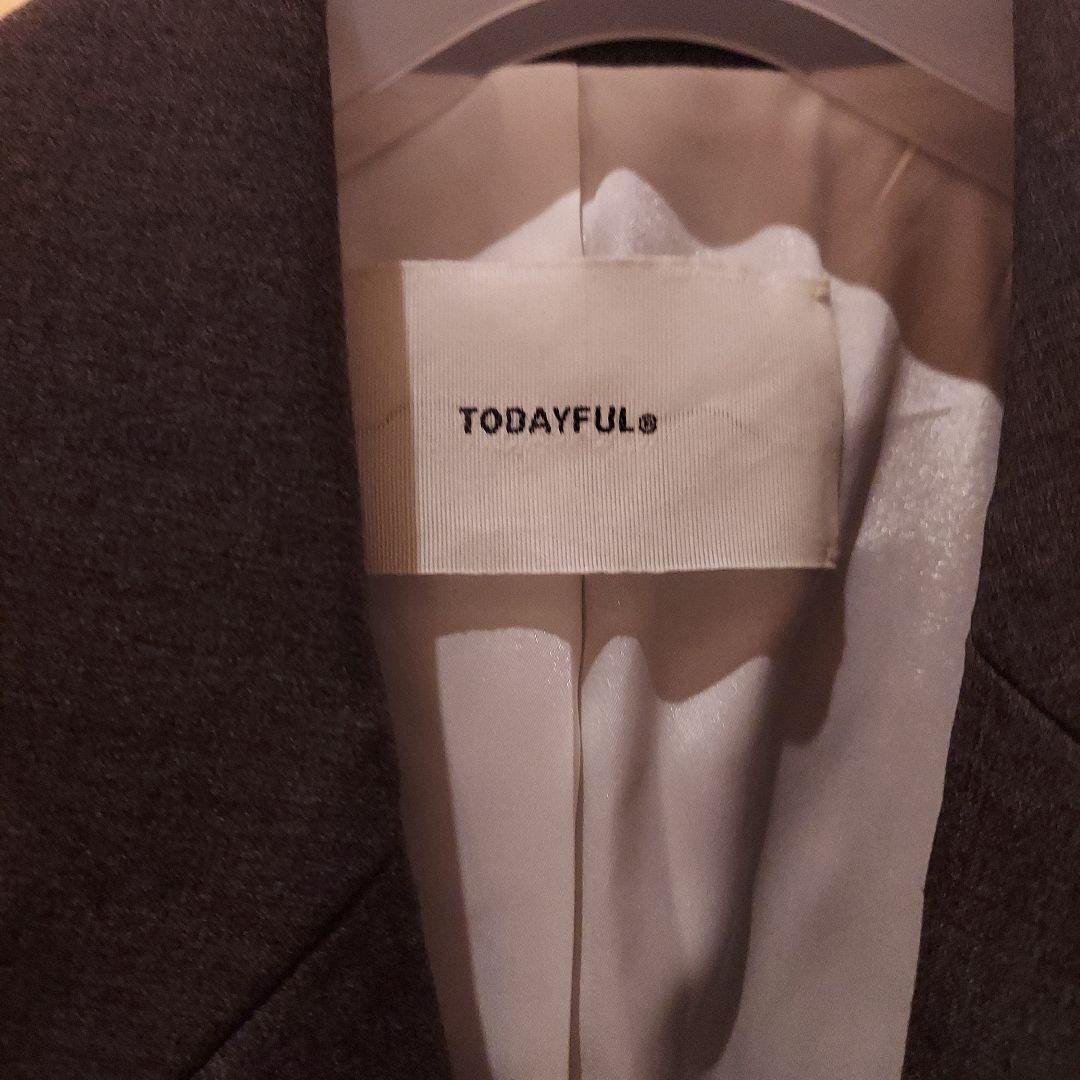 todayful グレー ジャケット サイズ36