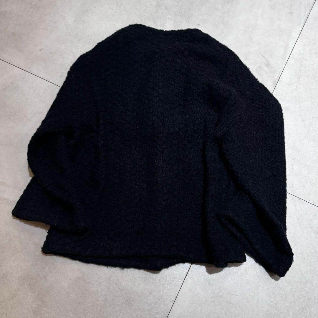 美品Curensology ツイードニットカーディガン ジャケット高見えデザイン