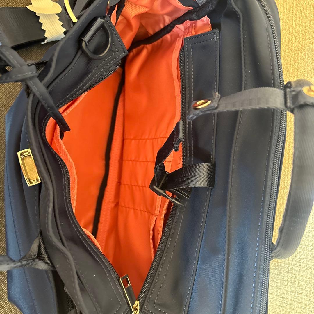 SELENT ETHER セレーンエテール ビジネスバッグ　ネイビー