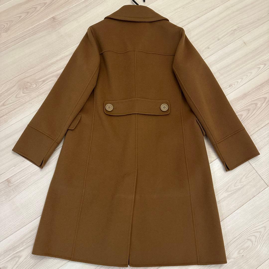 'モカ　S MaxMara チェスターコート ブラウン