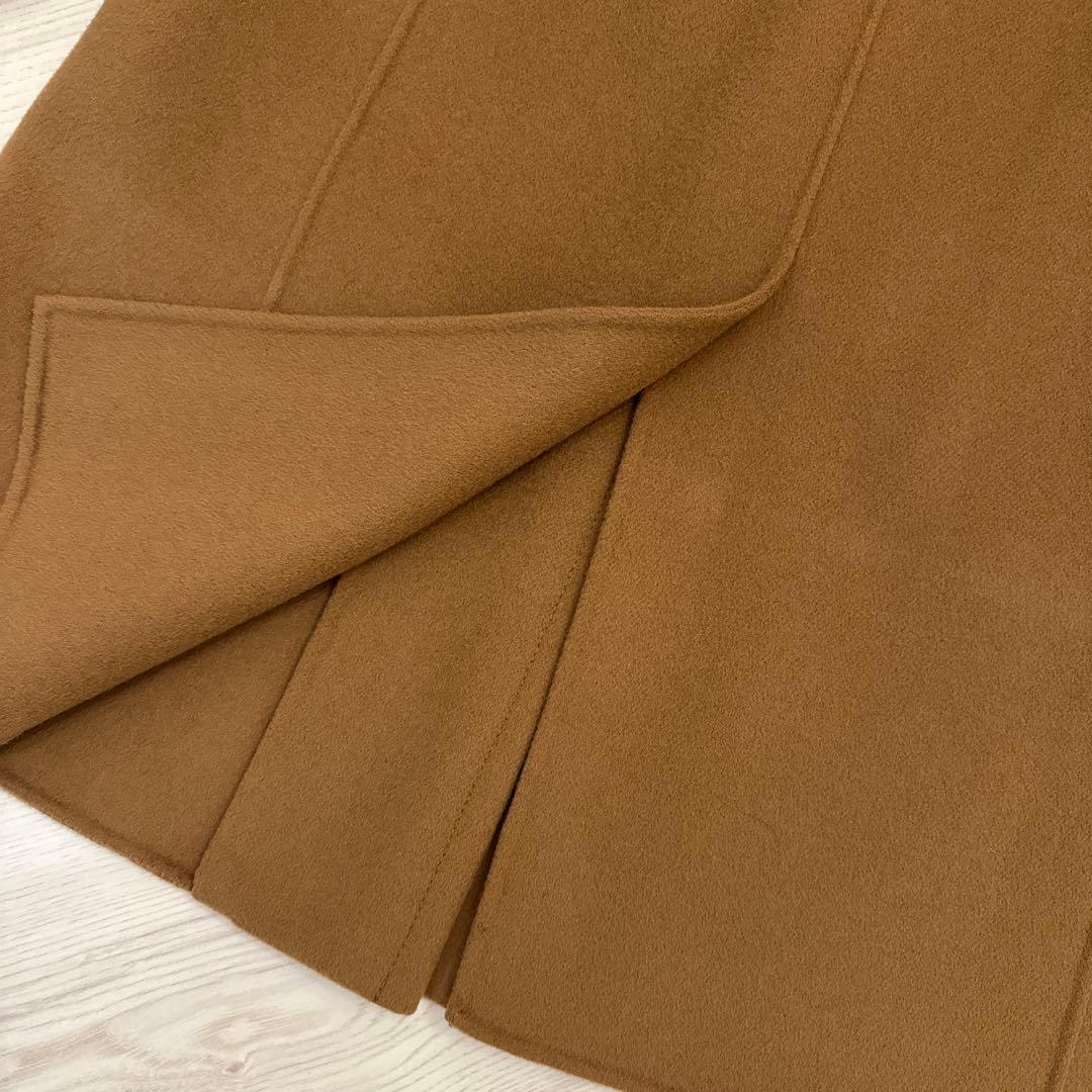 'モカ　S MaxMara チェスターコート ブラウン