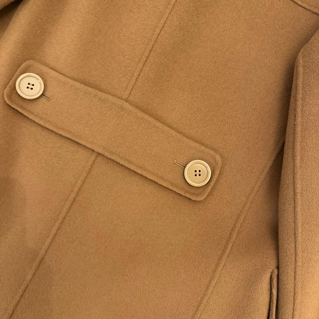 'モカ　S MaxMara チェスターコート ブラウン