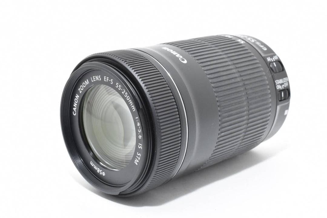 【実用美品】キヤノン EF-S 55-250mm F4-5.6 IS STM