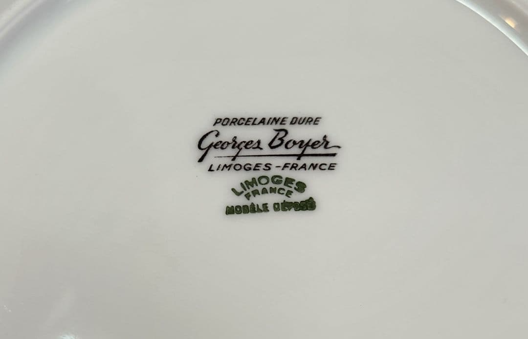 タ*キ様 LIMOGES es Boyer ケーキ皿 6枚セット