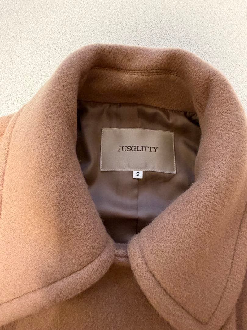 24AW JUSGLITTY スタンダードPコート 近年モデル